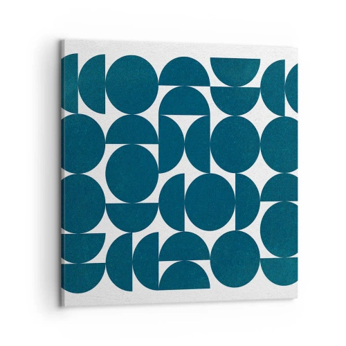 Canvas picture - Circles and Semicircles - 50x50 cm