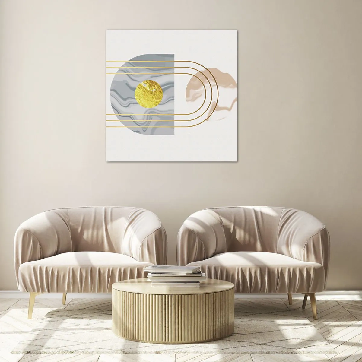 Glass picture - Brightness nad Shine - 60x60 cm