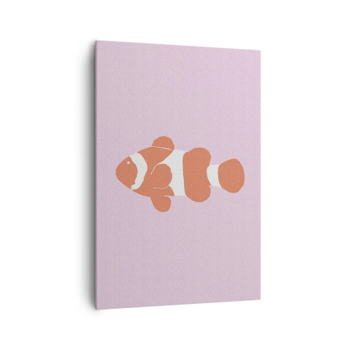 Canvas picture - Coral Suits Her from Head to Tail - 70x100 cm