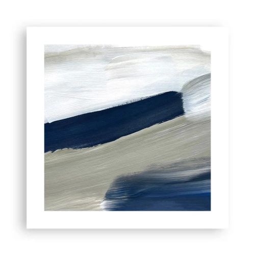 Poster - Encounter with White - 40x40 cm