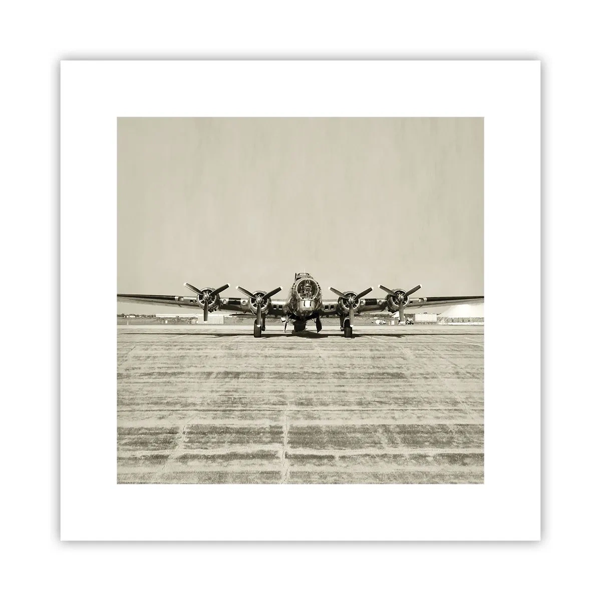 Poster - Ready as Always - 30x30 cm