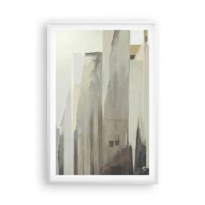 Poster in white frmae - Dream of a City - 61x91 cm