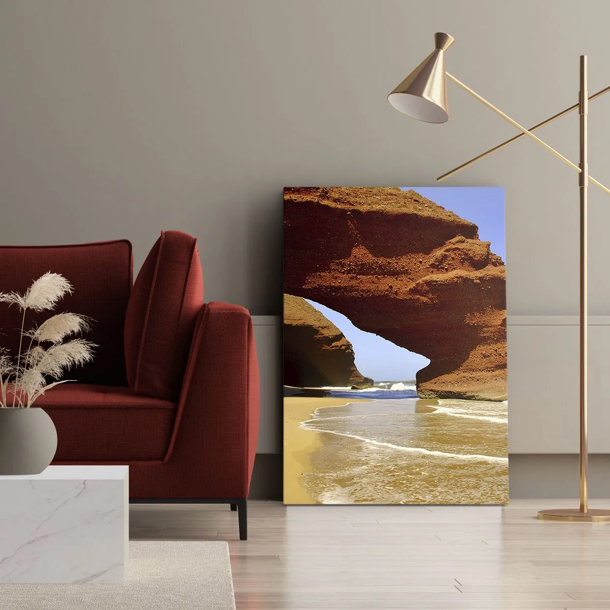 Canvas picture - Water and Wind through Thousands of Years - 70x100 cm