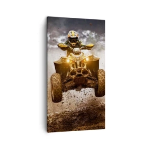 Canvas picture - No Risk No Fun - 45x80 cm