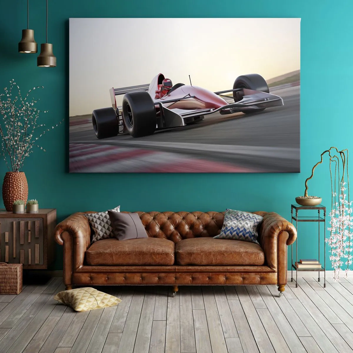 Canvas picture - Always the Winner - 120x80 cm