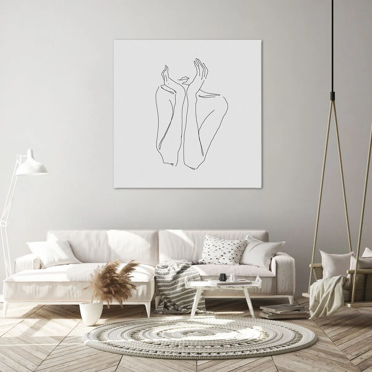 Canvas picture - What Girls Are Dreaming of - 70x70 cm