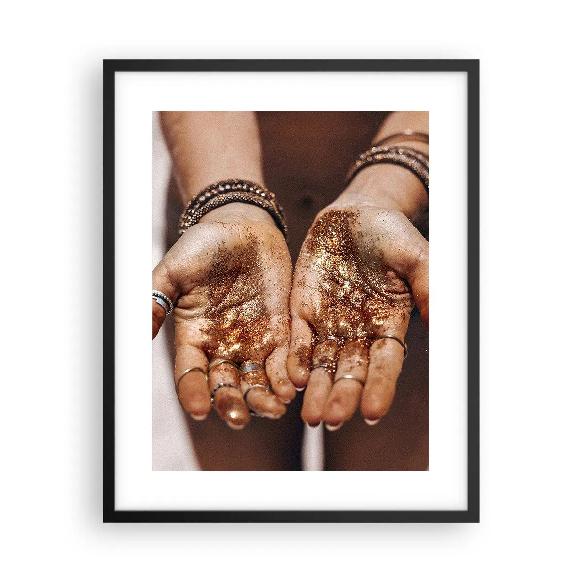 Poster in black frame - Gift for You - 40x50 cm