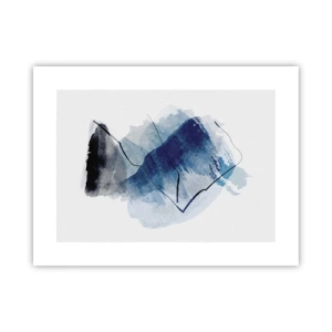 Poster - Ice Mountain - 40x30 cm