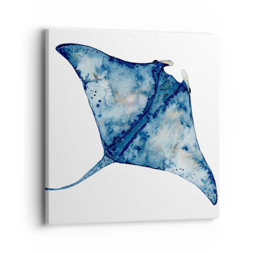 Canvas picture - Life In Blue - 40x40 cm