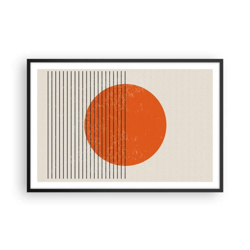 Poster in black frame - Always the Sun - 91x61 cm