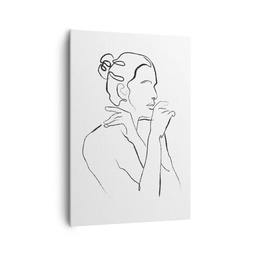 Canvas picture - Nude: Sensual Mystery - 70x100 cm