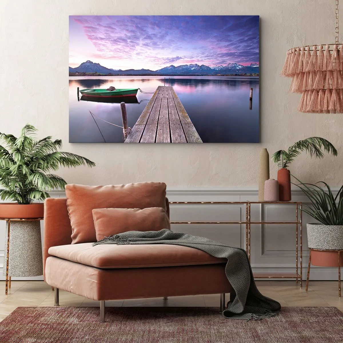 Canvas picture - Friendly Silence - 120x80 cm