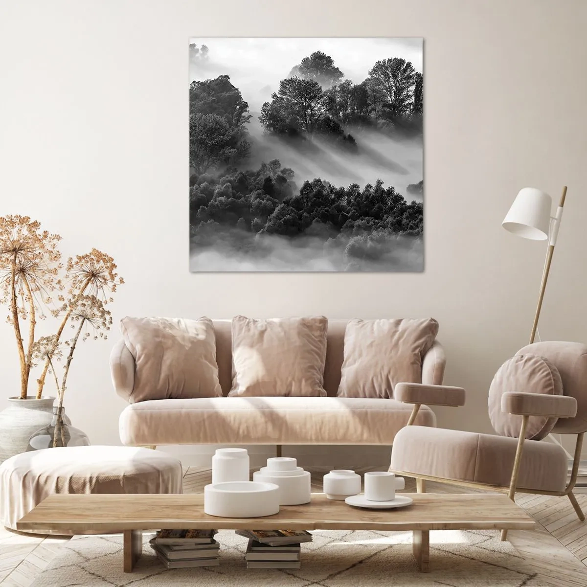 Canvas picture - Rising from a Sleep - 40x40 cm