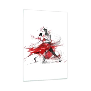 Glass picture - Tango - Rhythm of Passion - 80x120 cm
