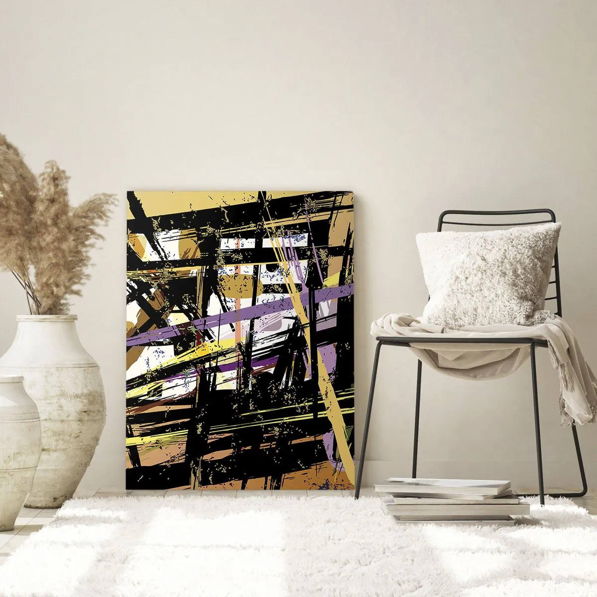 Glass picture - Sharp Cuts - 50x70 cm