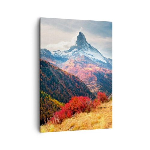 Canvas picture - Alpine Autumn - 50x70 cm