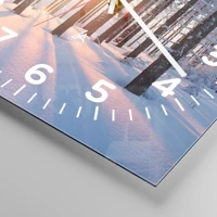 Clock face with numbers