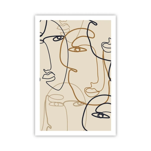 Poster - Multiplied Portrait - 61x91 cm