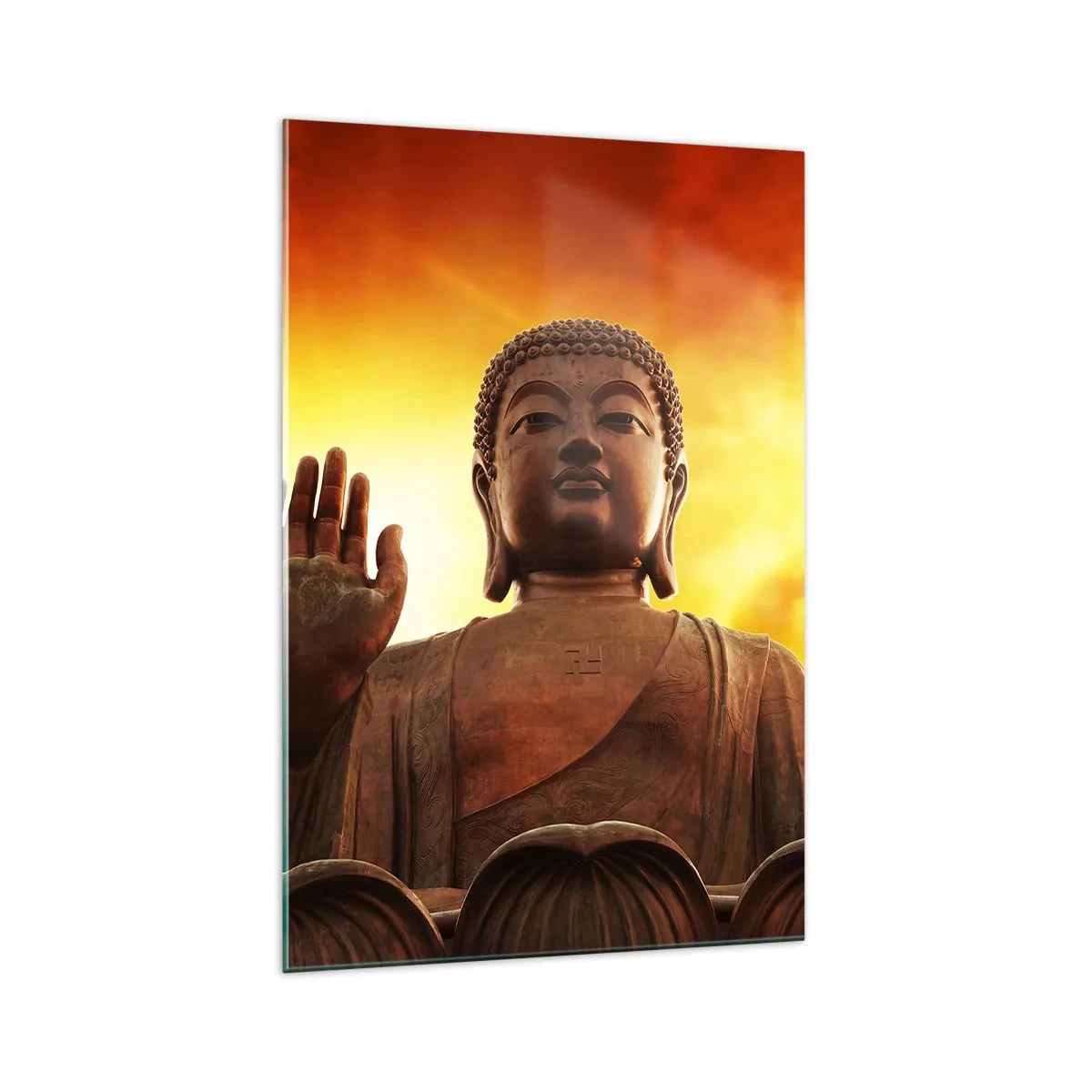 Glass picture - Peace of the World - 70x100 cm