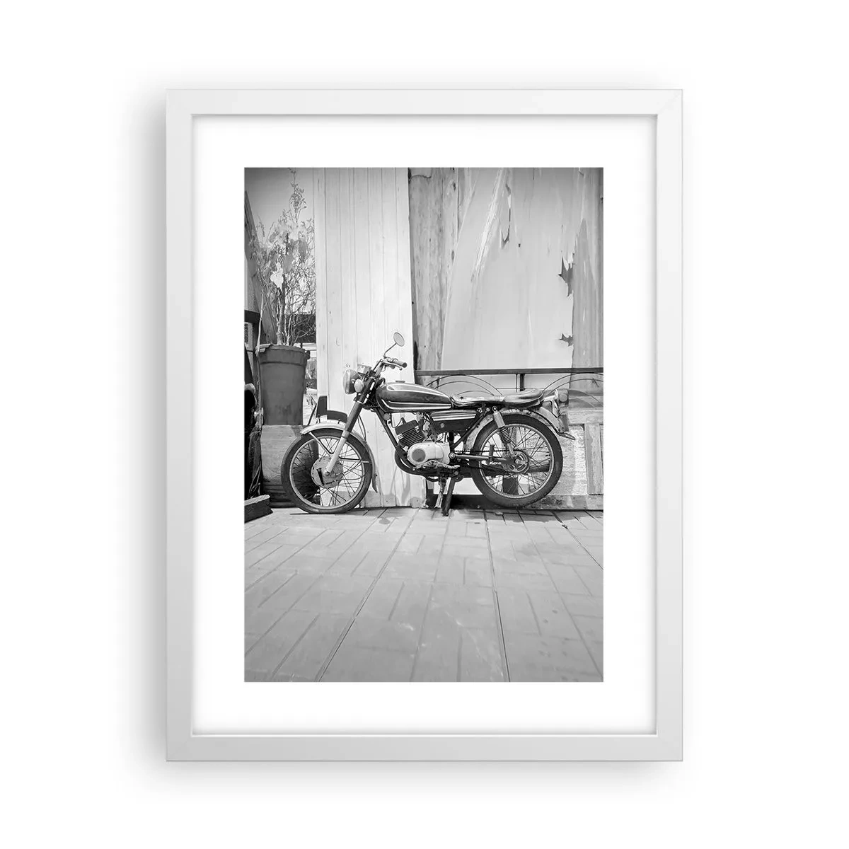 Poster in white frmae - Classics above All - 30x40 cm