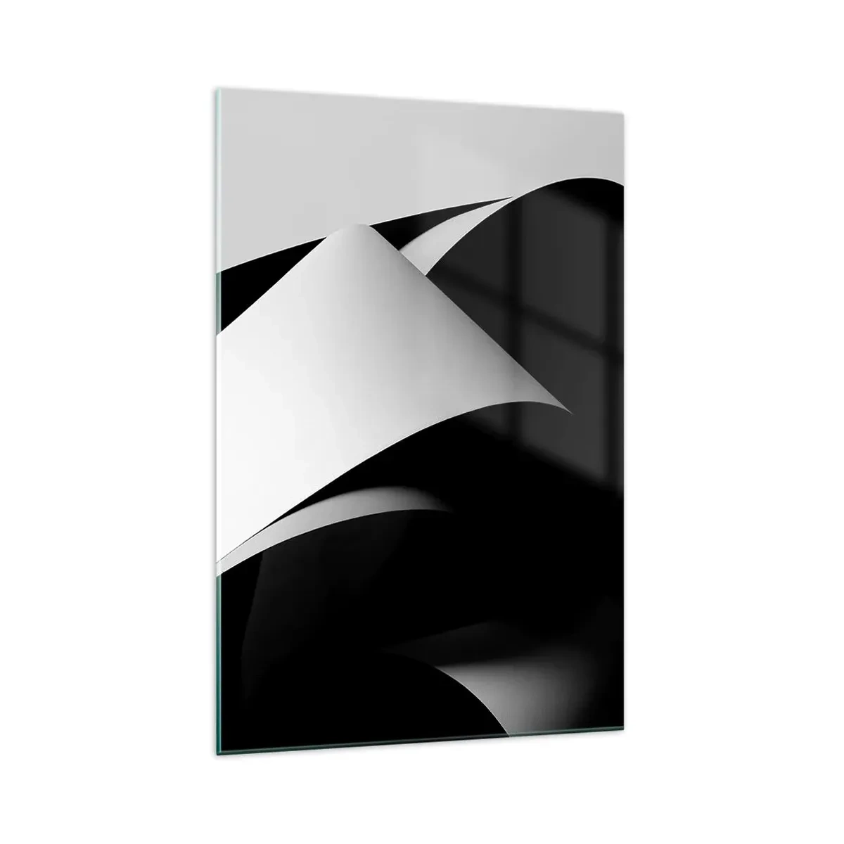 Glass picture - Planes of Light Emerging from the Shadow - 70x100 cm