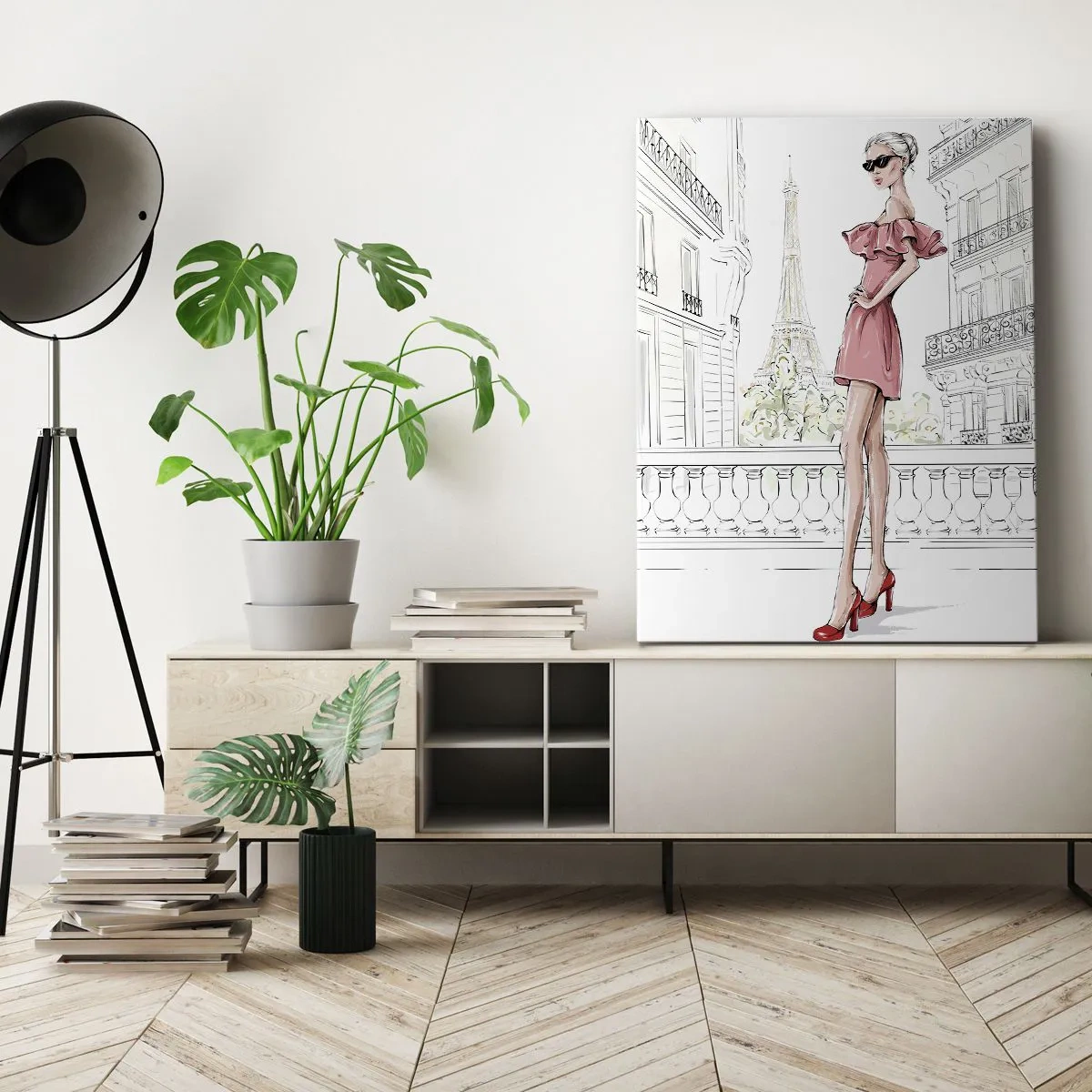 Canvas picture - Art of Fashion - 80x120 cm