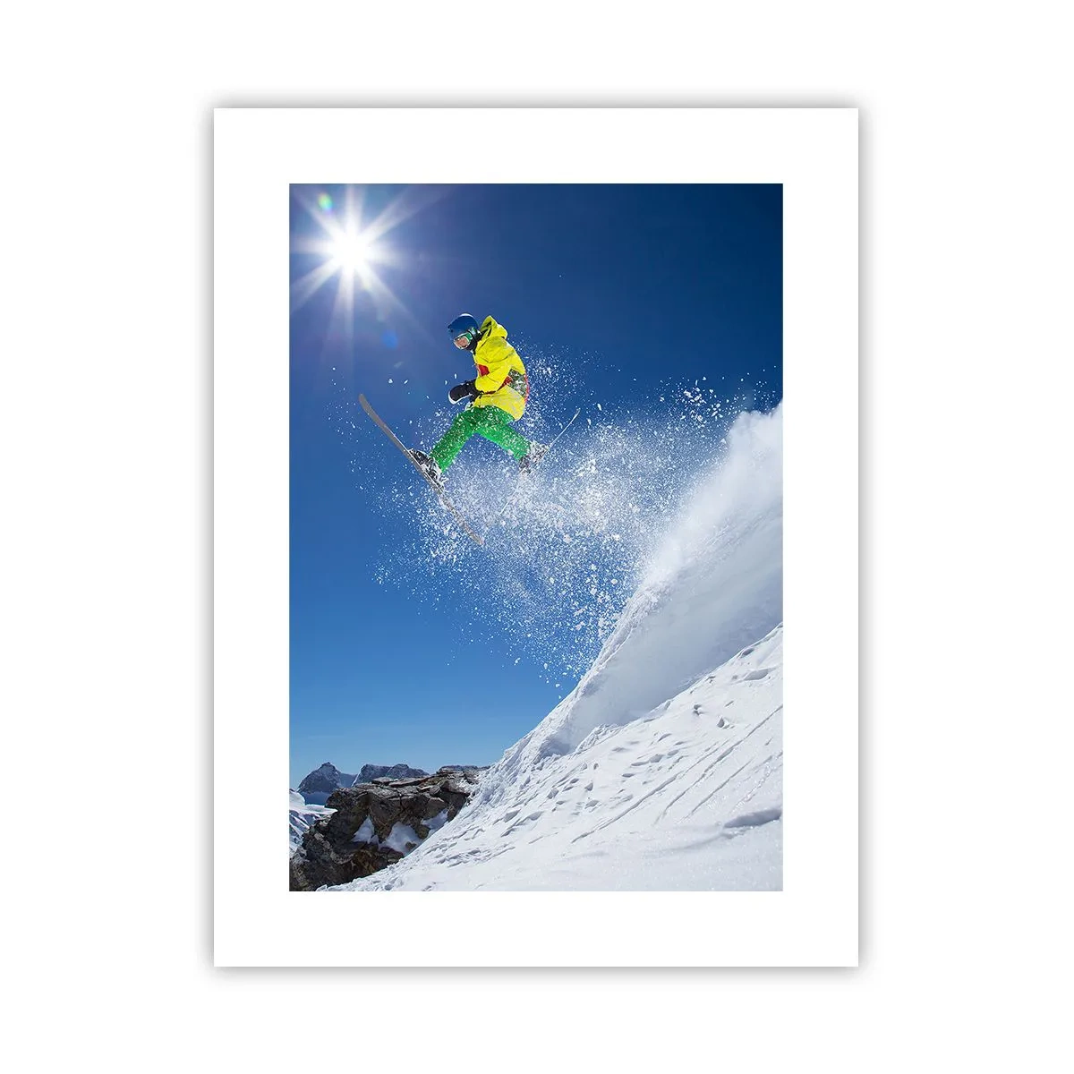 Poster - Dancing with the Mountains - 30x40 cm