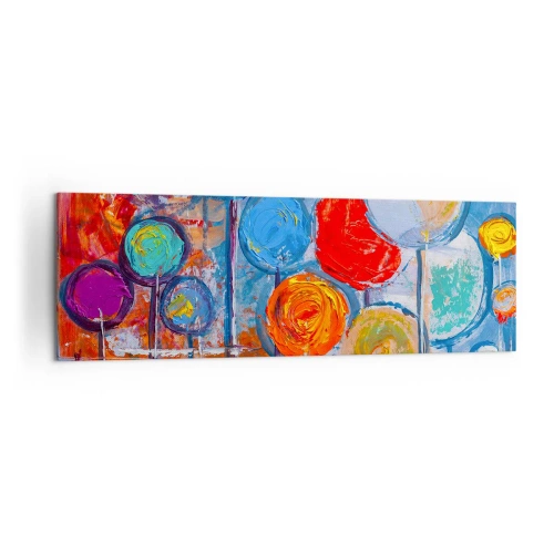 Canvas picture - Lolly Sticks - 160x50 cm