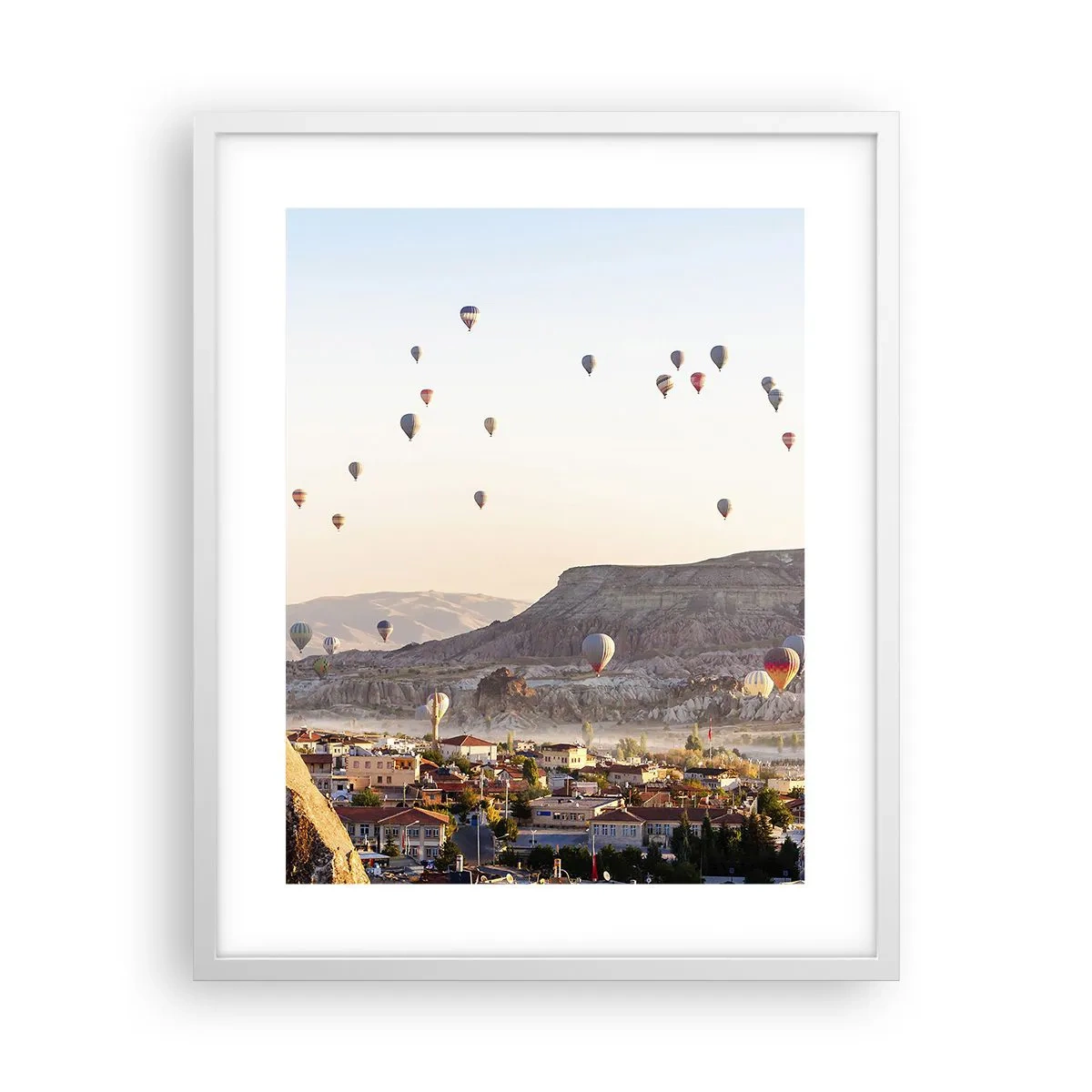 Poster in white frmae - Like Ships in the Sky - 40x50 cm