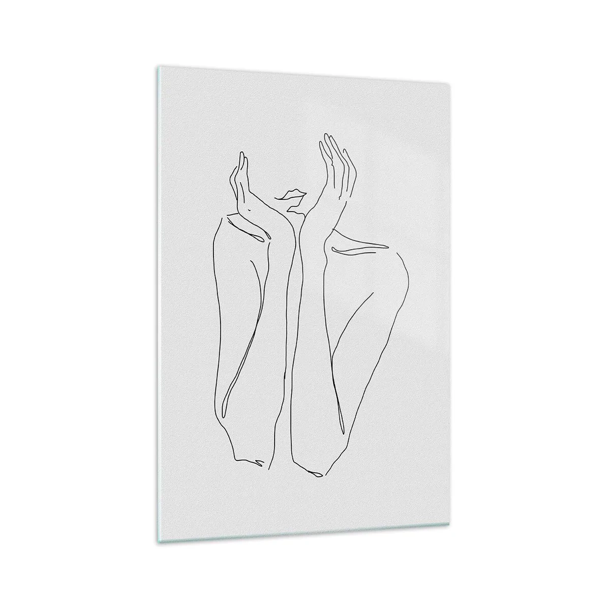 Glass picture - What Girls Are Dreaming of - 70x100 cm