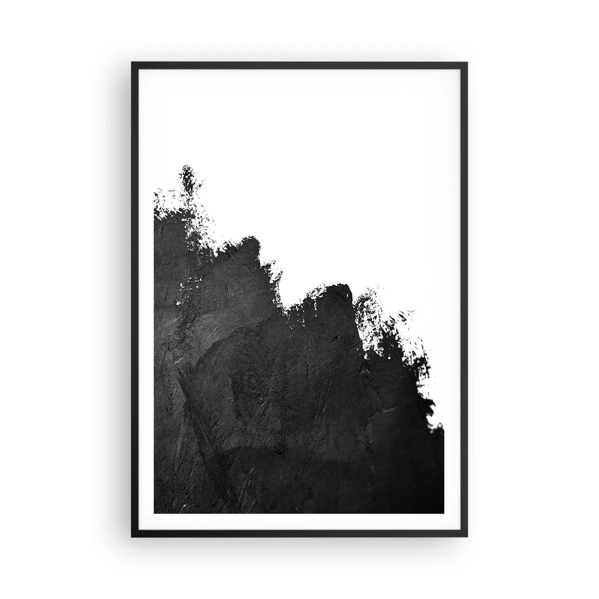 Poster in black frame - Elements: Earth - 70x100 cm