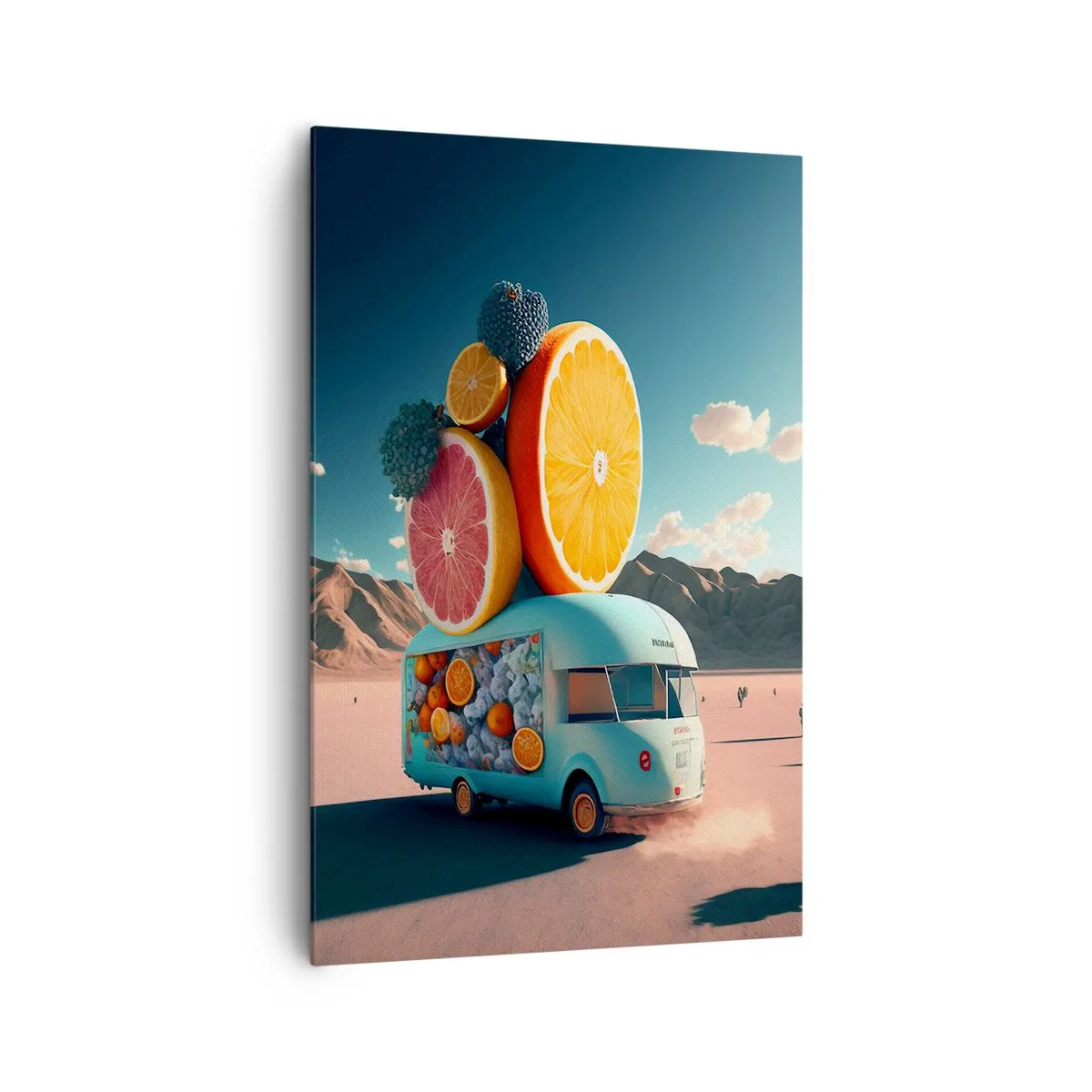 Canvas picture - Taste of Holidays - 80x120 cm