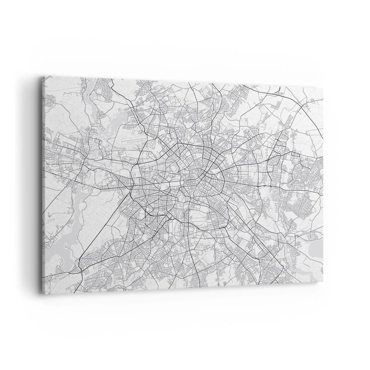 Canvas picture - Flower of Berlin - 100x70 cm