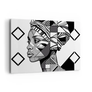 Canvas picture - Ethnic Portrait - 100x70 cm
