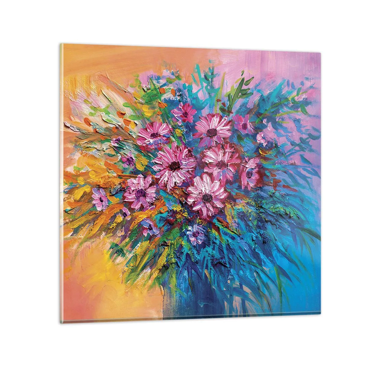 Glass picture - Energy of Life - 30x30 cm