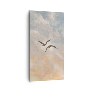Canvas picture - Sky-high Dance - 65x120 cm