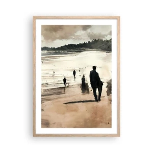 Poster in light oak frame - Summoned - 50x70 cm