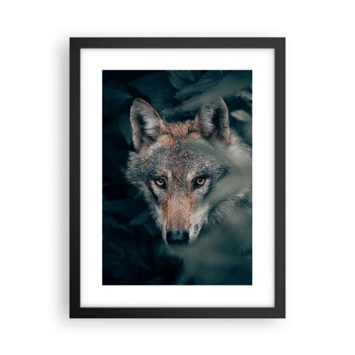 Poster in black frame - Hunter - 30x40 cm
