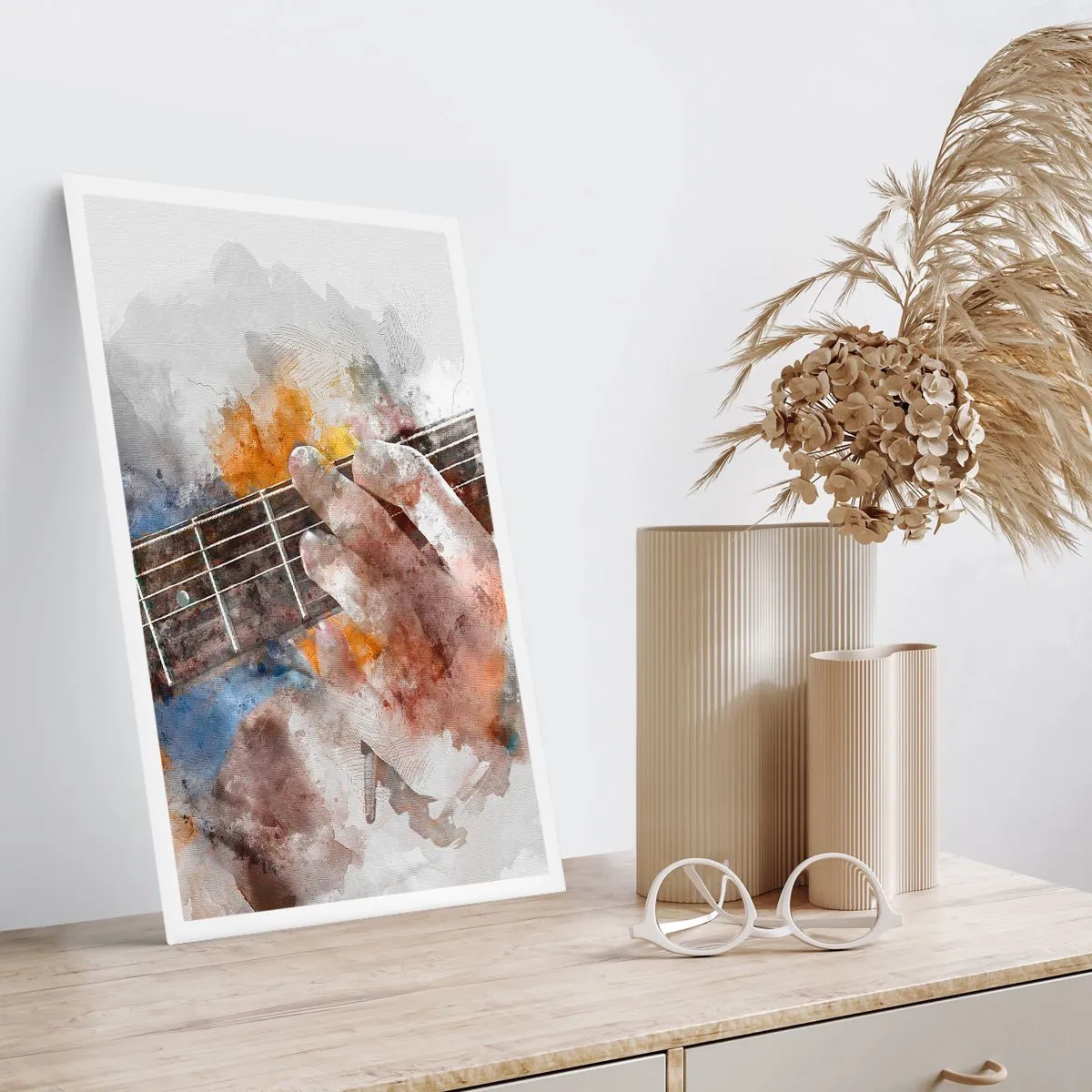Poster - Poetry Between Strings - 40x50 cm