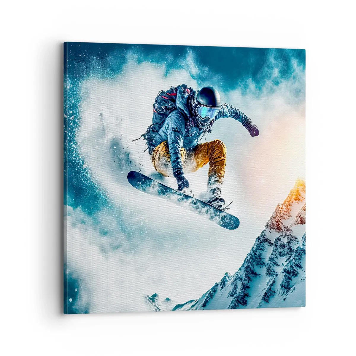 Canvas picture - Extreme Emotions - 70x70 cm