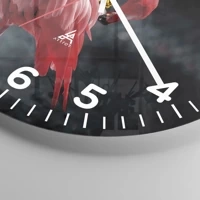 Clock face with numbers