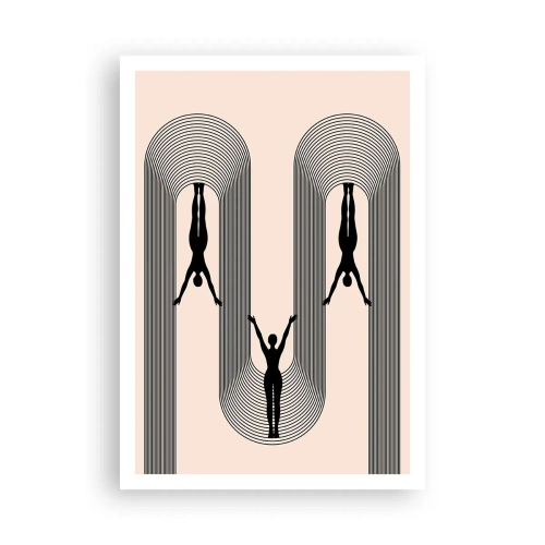 Poster - Upside Down - 70x100 cm