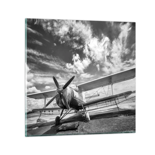 Glass picture - I Can't Wait! - 60x60 cm