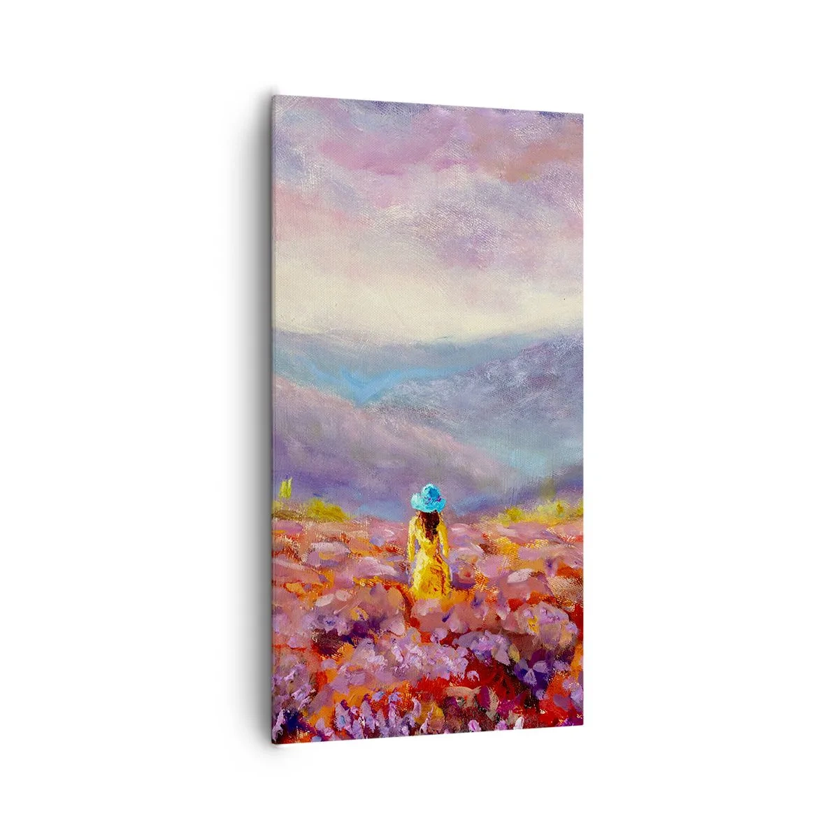 Canvas picture - In Lavendar World - 65x120 cm