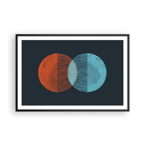 Poster in black frame - Astronomical Fantasy - 91x61 cm