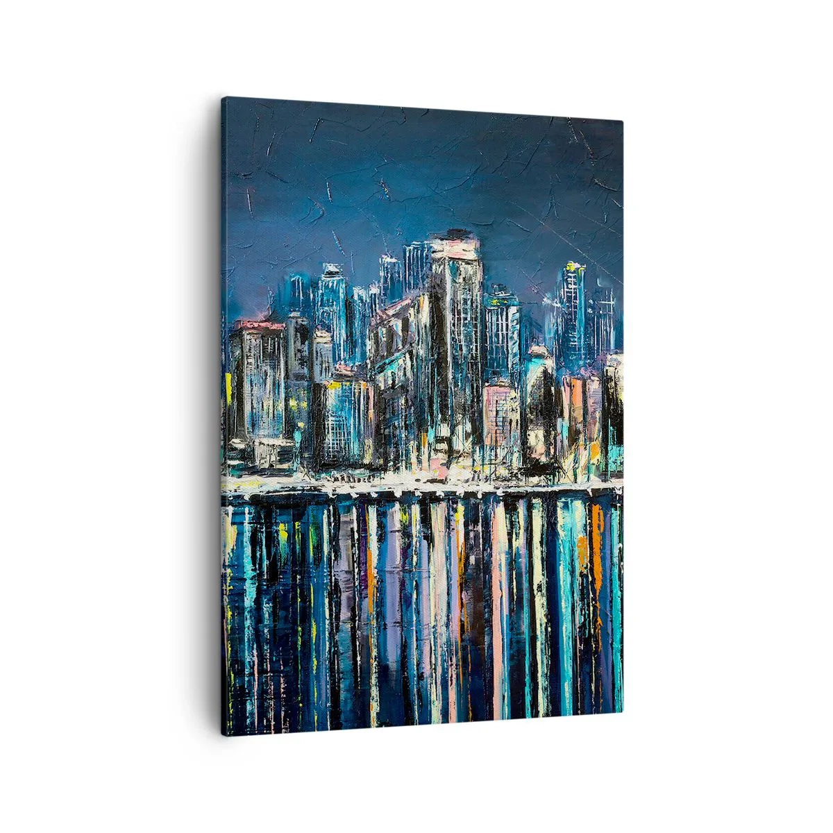 Canvas picture - Cascade Of Lights - 50x70 cm