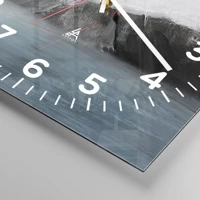 Clock face with numbers