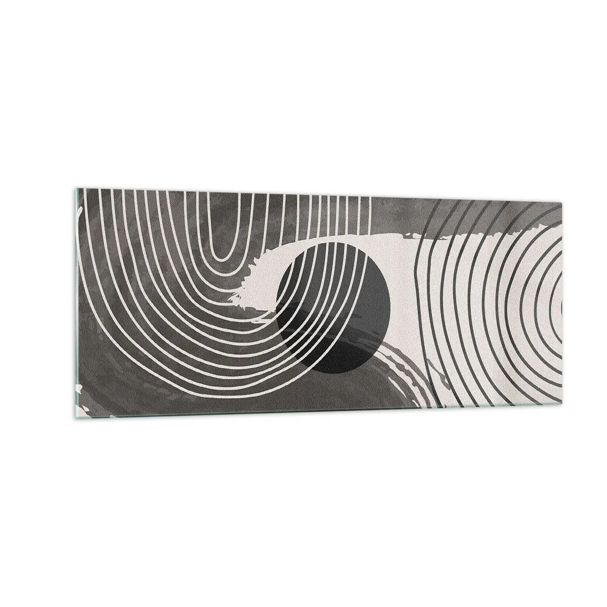 Glass picture - Oval Wins - 100x40 cm