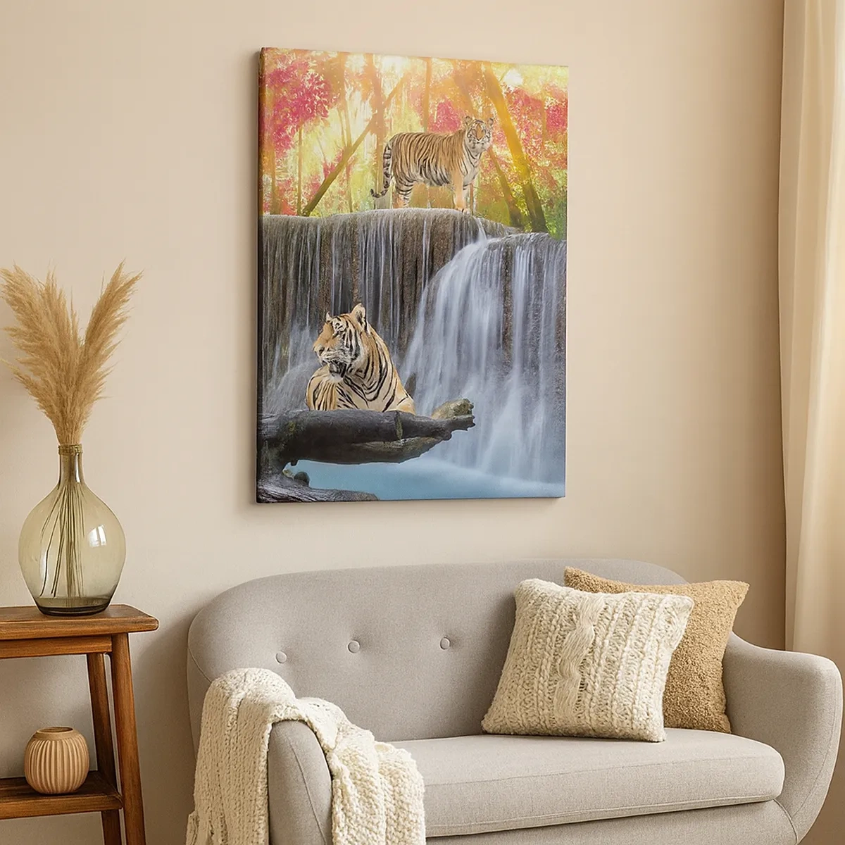 Canvas picture - Surrealistic Landscape - 50x70 cm