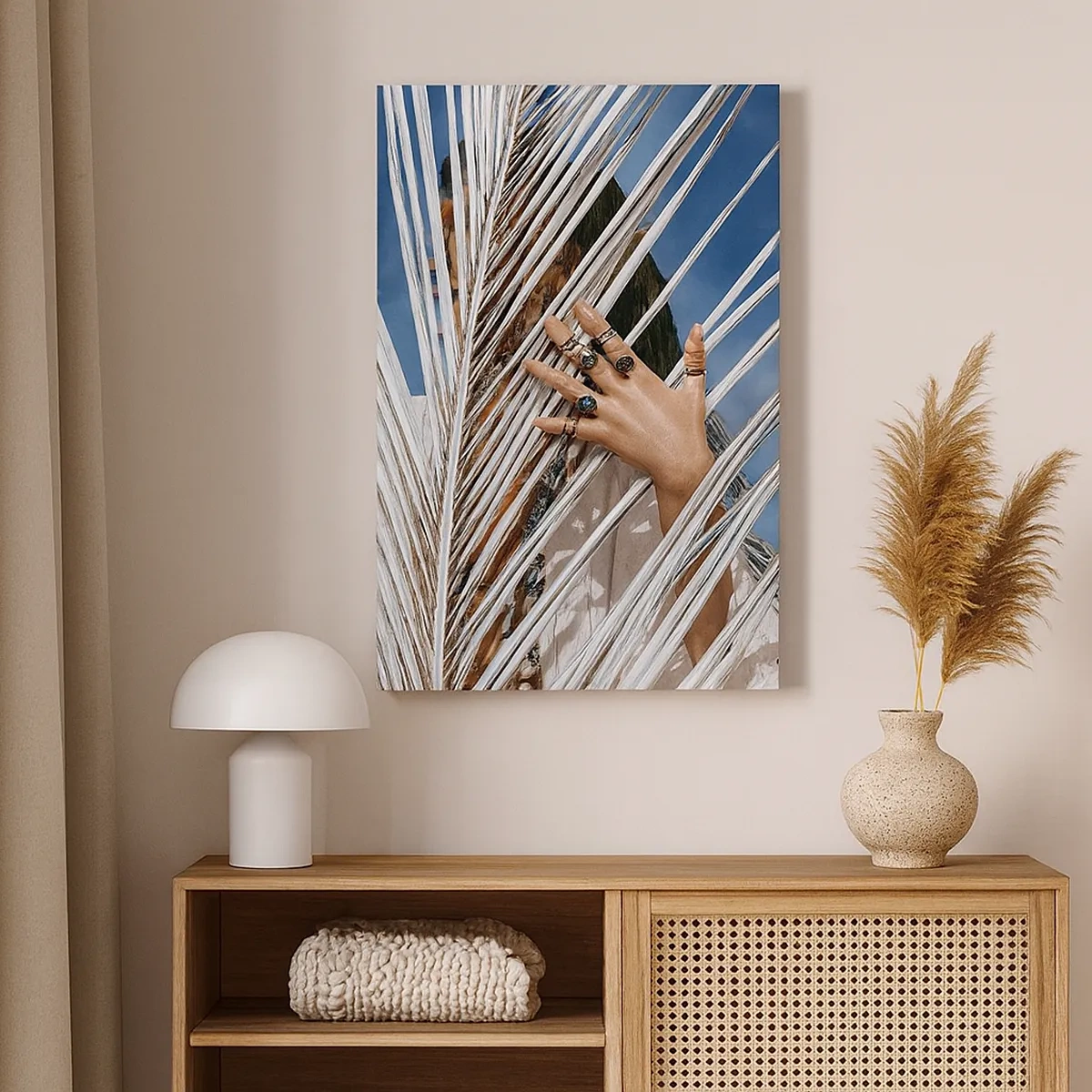 Canvas picture - Shaman's Girlfriend? - 50x70 cm